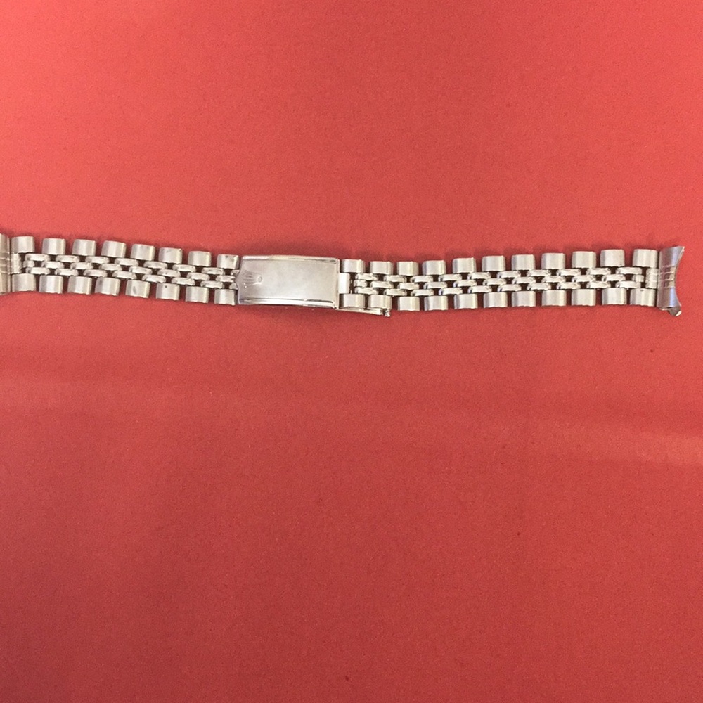 Rolex jubilee stainless steel watch band
